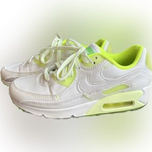 Nike Air Max 90 Exeter Edition - White/Barely Volt/Volt - Size 7